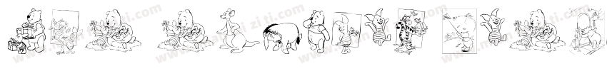 Old disney redone字体转换